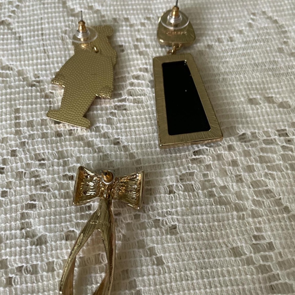 New Never Worn Sugarfix Baublebar Single Nonmatching Earrings - Picture 3 of 5